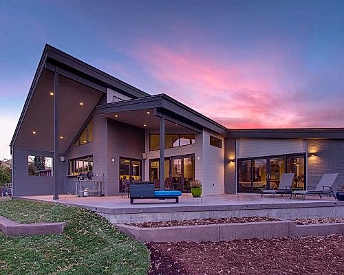 ArcWest Architects - Brentwood St Wheat Ridge-Exterior Rear