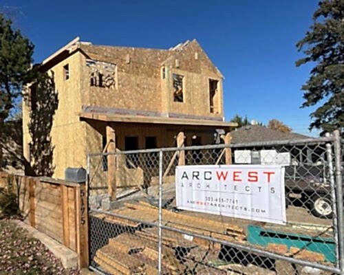 ArcWest Architects New Home ADU Regis construction